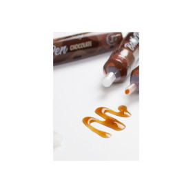 Stylo corporel bodypaint comestible chocolat 